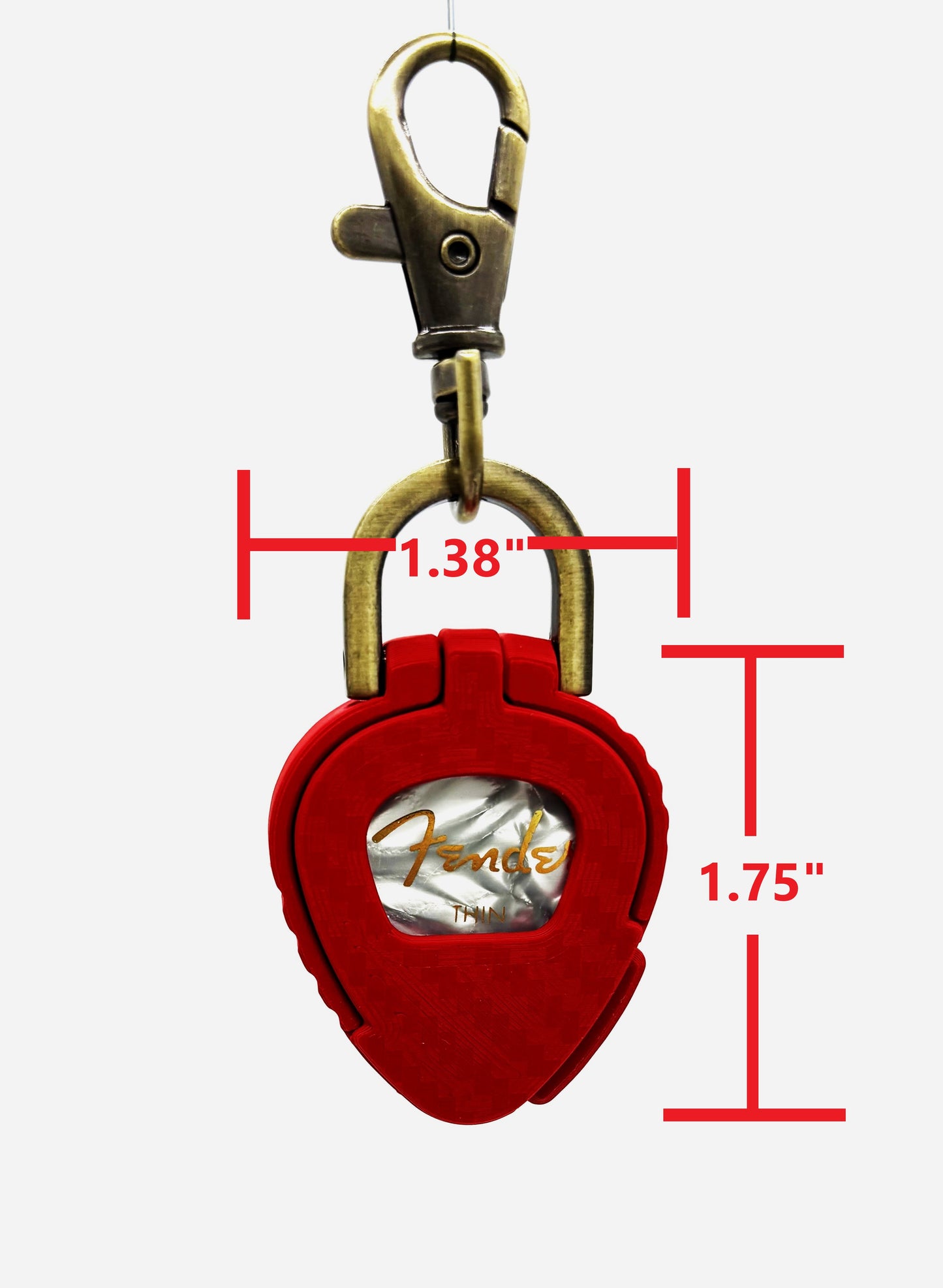 PickPocket | Guitar Pick Holder Keychain | Durable Pick Storage